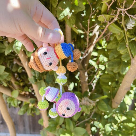 Woody crochet, Buzz crochet, Toy Story crochet Doll Amigurumi with Magnetic - Picture 4 of 8